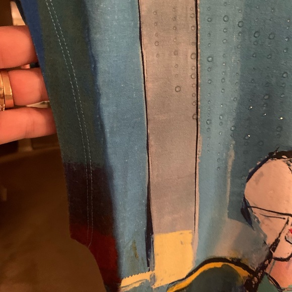 Amazingly beautiful, oversized Dolcezza top, size M - Picture 4 of 9